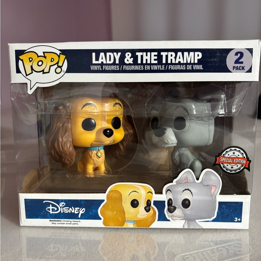 Disney Pop! Lady & Tramp Vinyl Figures Set